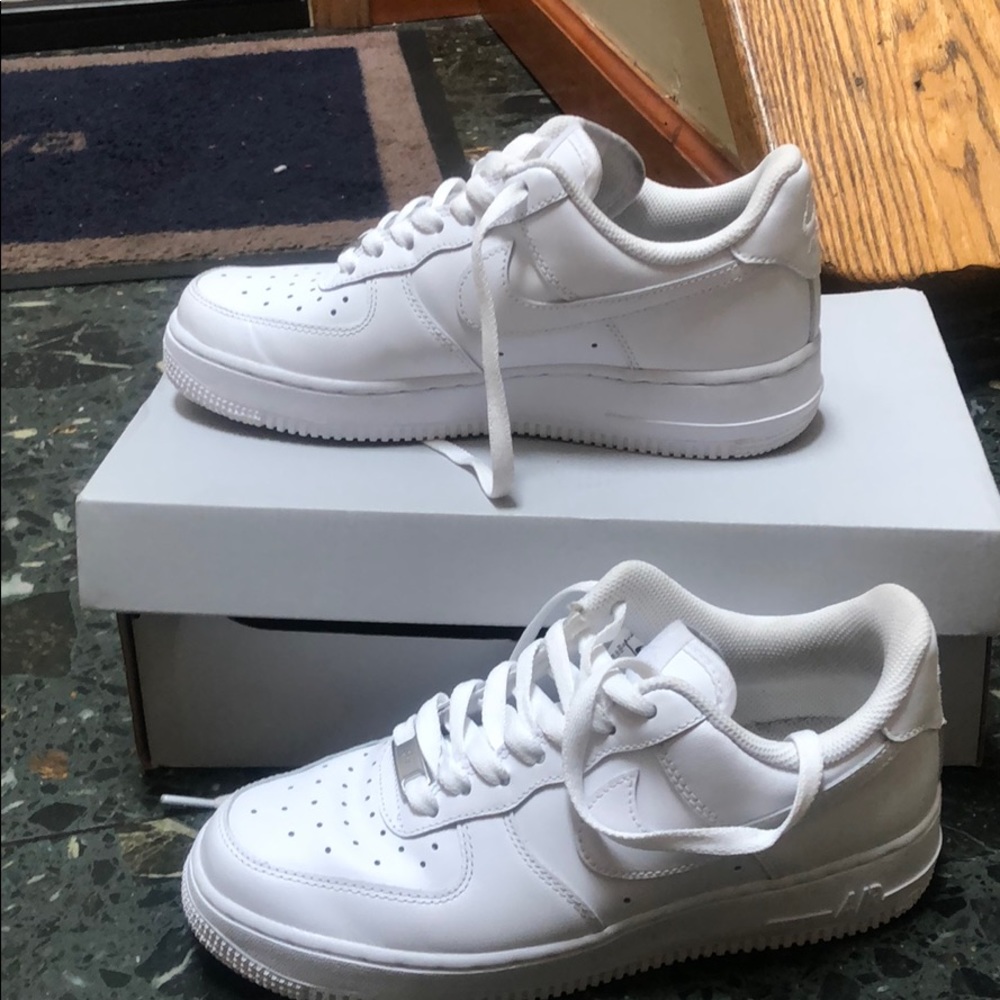 Nike Women’s Air Force 1’s. B-Width Medium